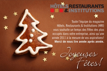 Meilleurs voeux du temps des fêtes !- HRImag : HOTELS, RESTAURANTS et ...